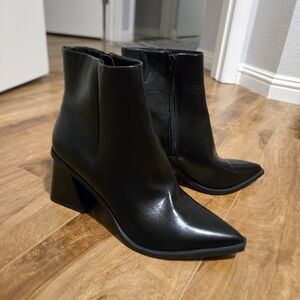 NWOT BP "Loren" Chic Black Ankle Boots, Size 8